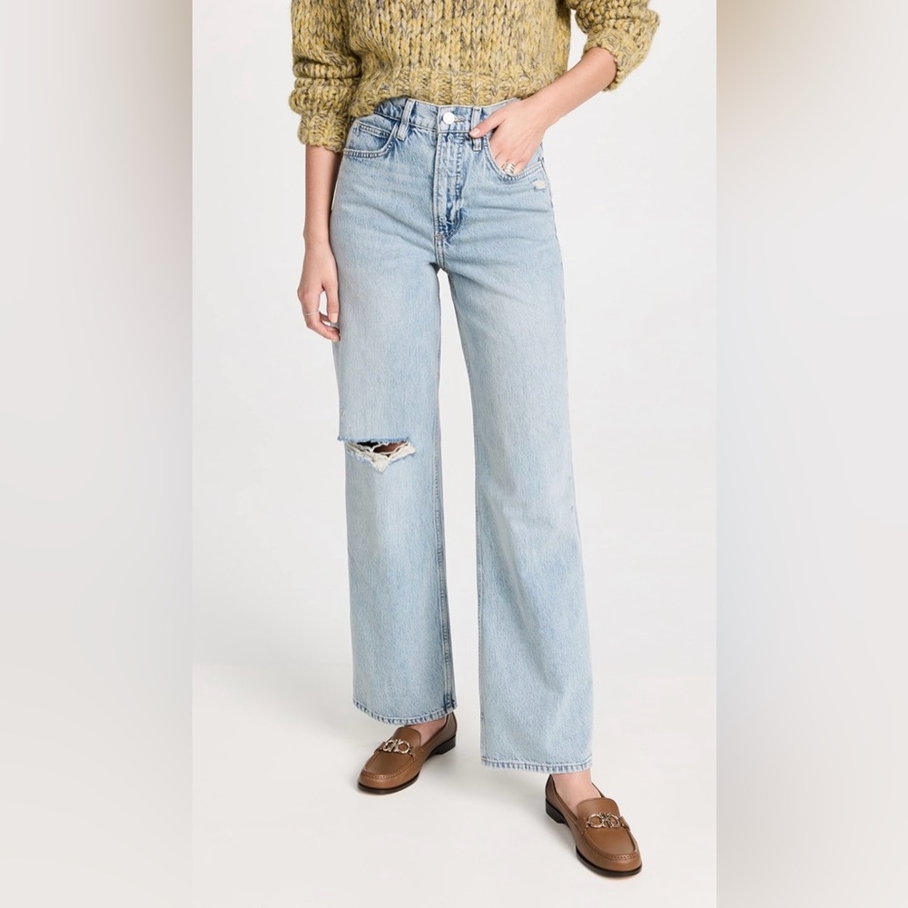 Frame Le High N Tight Wide Leg Jeans